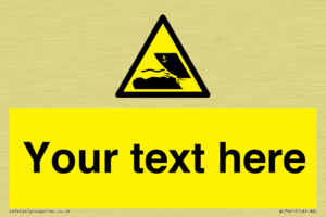 Custom Warning submerged objects in watercraft areas